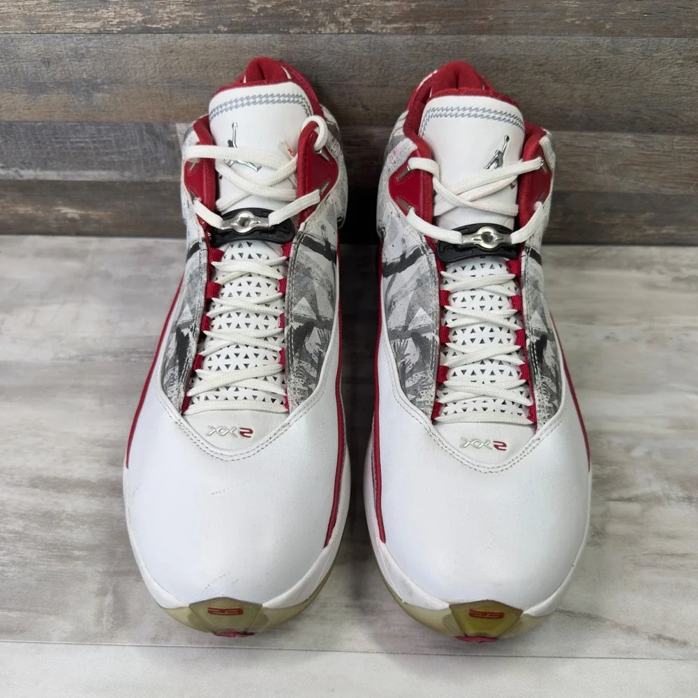 Air Jordan 22 XX2 OG Omega Mens Size 11 Basketball Sneakers 315299-162 White Red